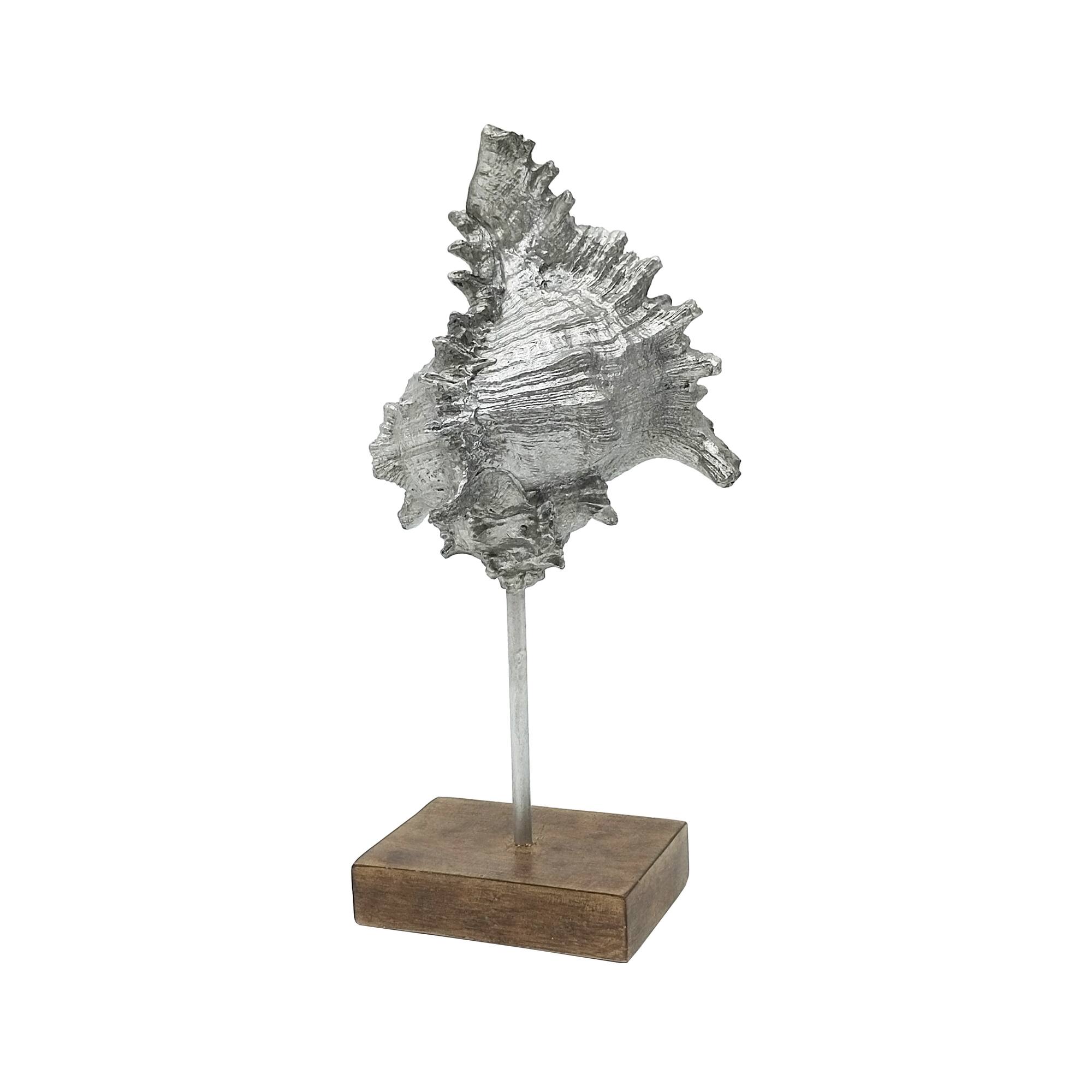 13.25" Silver Shell Tabletop Décor by Ashland®
